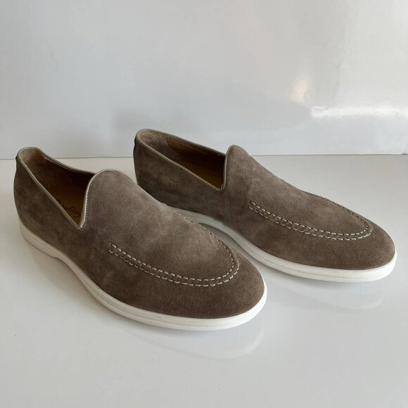 Dino Draghi Men’s Suede Loafers – Size US 8 (Made in Italy) - Picture 8 of 9
